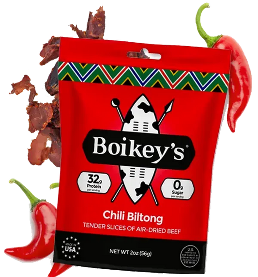 3 Pack Healthy Chilli Biltong Beef Jerky