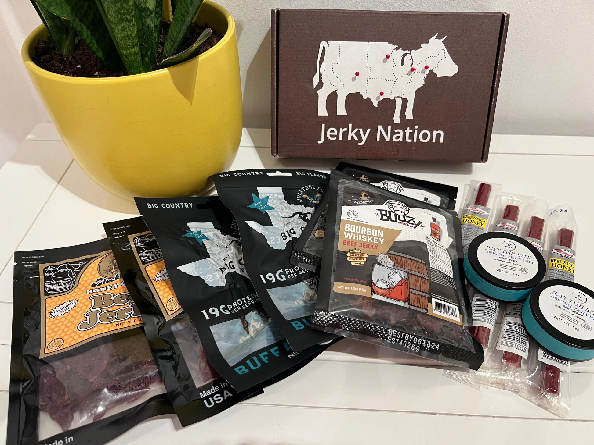 Bulk Healthy Beef Jerky Subscription Box Jerky Nation
