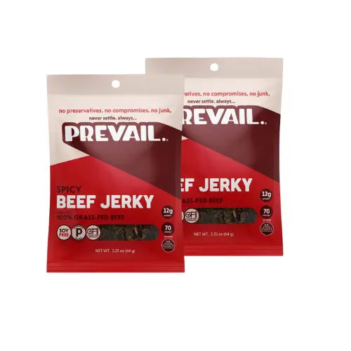2 Pack Healthy Prevail Beef Jerky Box