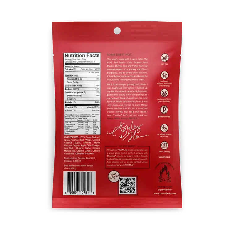 Healthy Prevail Beef Jerky
