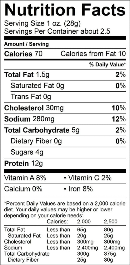 Healthy Prevail Beef Jerky