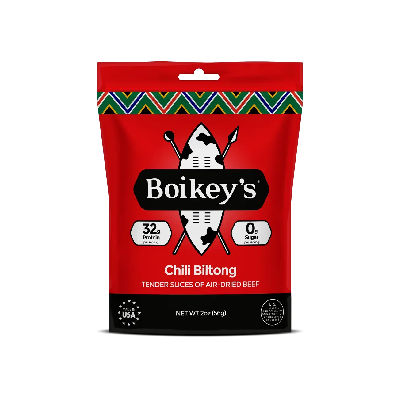 2 Pack Chilli Biltong Beef Jerky Jerky Nation